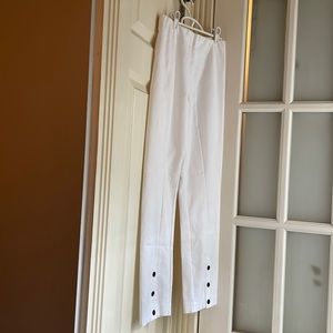 Rag & Bone White Skinny Pants